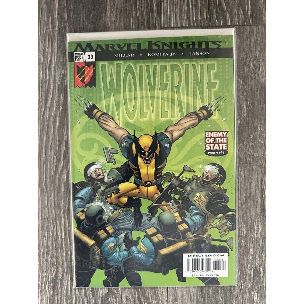 Marvel Wolverine #23 Single Issue Comic Millar Romita Jr Color US Comics